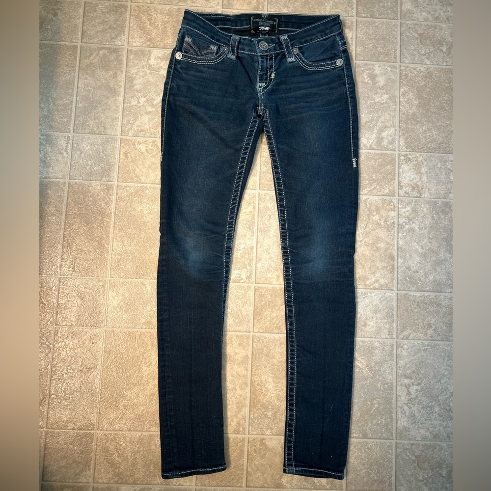 Big Star Women's Deep Indigo Skinny Jeans